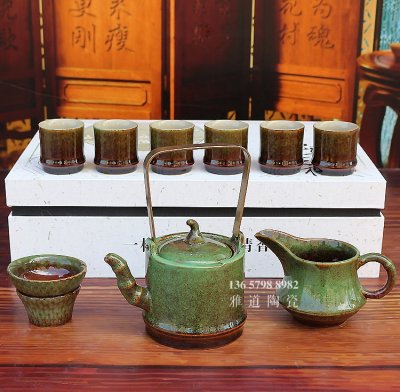 景德鎮瓷器窯變功夫茶具套裝批發